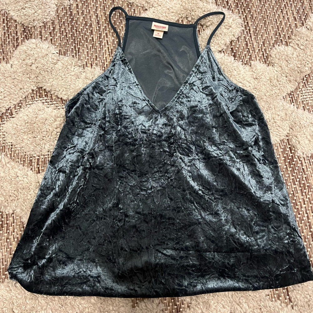 Crushed Velvet Tank